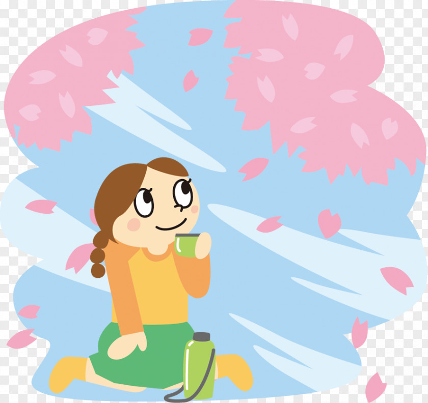 Hanami April Mammal Clip Art PNG