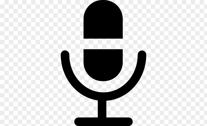 Microphone Line Font PNG
