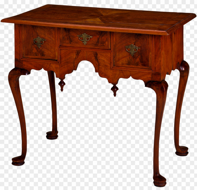 Table William And Mary Style Colonial Furniture Antique PNG