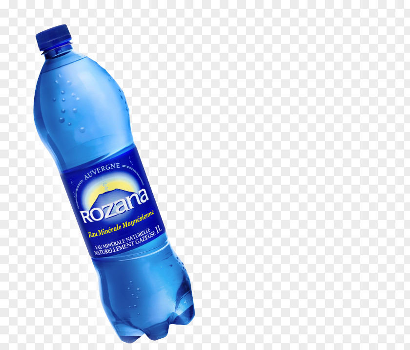 Water Mineral Carbonated Bottles Rozana PNG