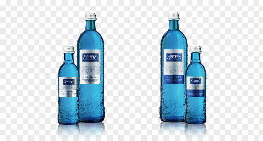 Bottle Glass Mineral Water Plastic Bottled PNG