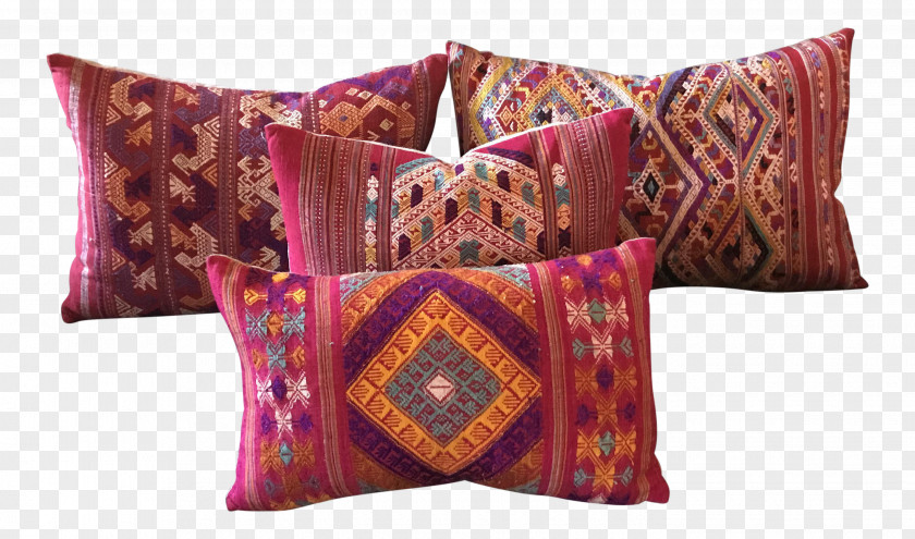 Coffee Bar Card Throw Pillows Cushion Textile Purple PNG