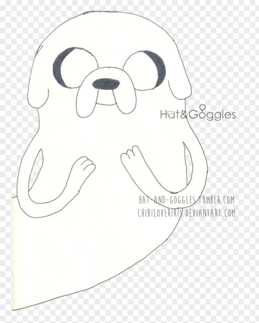 Dog Whiskers Line Art Snout Sketch PNG