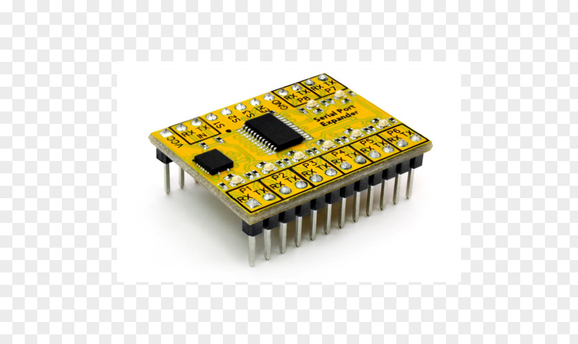 Integrated Circuit Board Microcontroller Serial Port Expander Computer Arduino PNG
