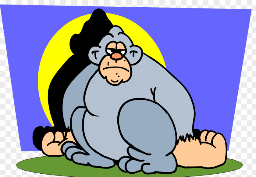 Jokes Cliparts Western Gorilla Ape Chimpanzee Orangutan Clip Art PNG