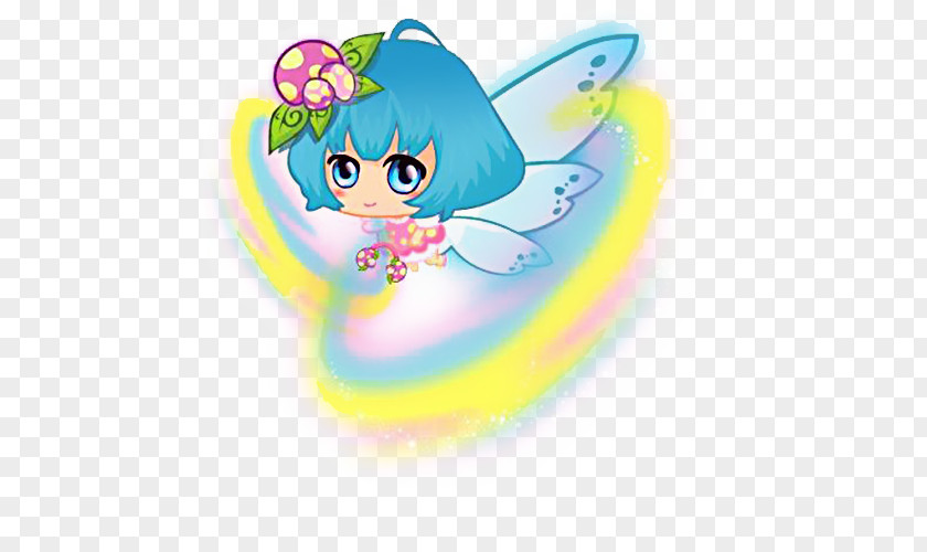 Lovely Cartoon Fairy Flower Fairies PNG