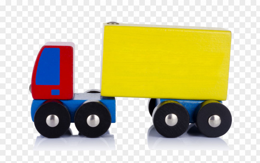Yellow Toy Truck Child PNG