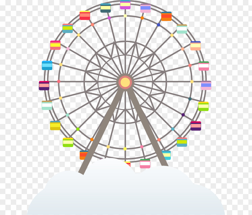 Ferris Wheel Seattle Great Car Drawing Pier 57 PNG