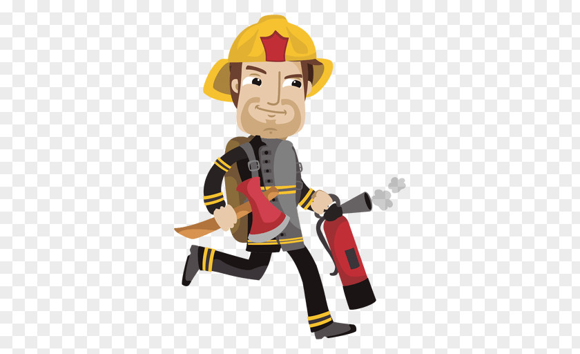 Firemen Firefighter Animation Drawing Cartoon PNG