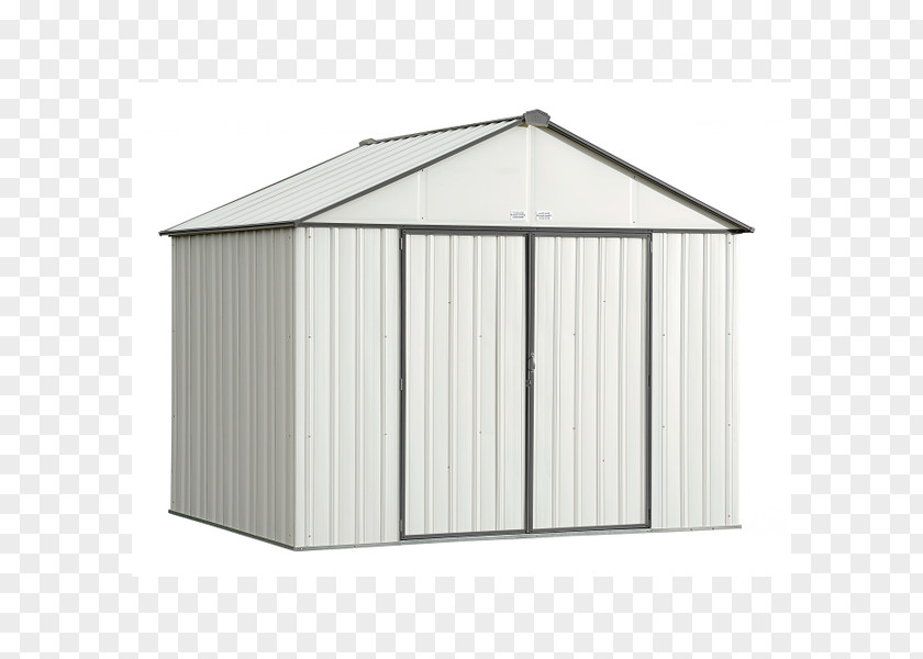 Garden Shed Arrow Ezee Storage Kit The Home Depot Building Back PNG