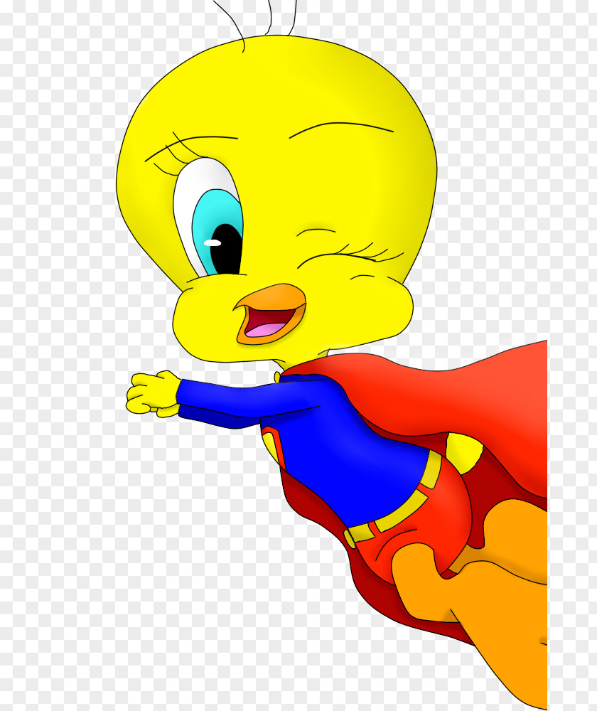 Superman Tweety Drawing Character PNG