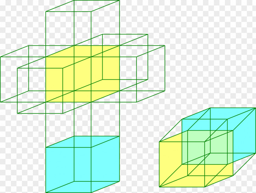 Cube The Fourth Dimension Tesseract Four-dimensional Space Hypercube PNG