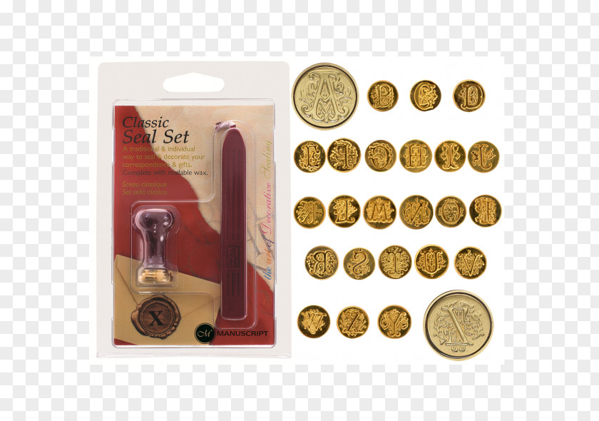 Seal Sealing Wax Stamp Initial PNG