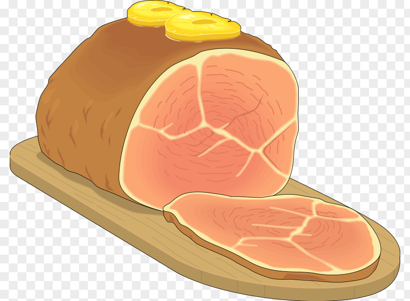 Delicious Ham Christmas Turkey Clip Art PNG