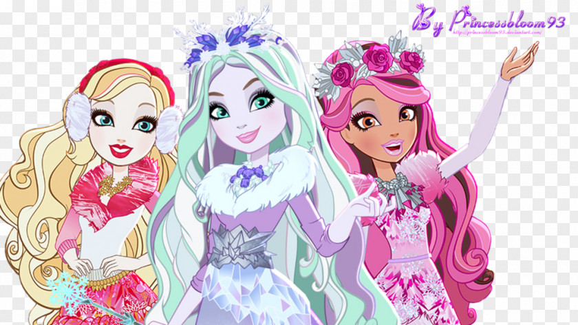 Ever After High Raven Queen Epic Winter: Snow Day Ice Castle Quest A Wicked Winter PNG