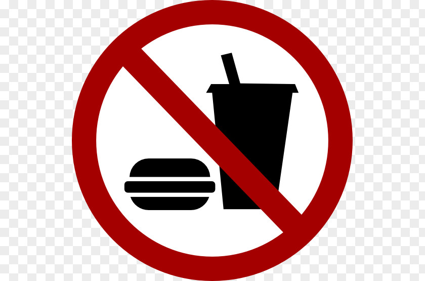 No Food Or Drink Clipart Junk Fast Clip Art PNG
