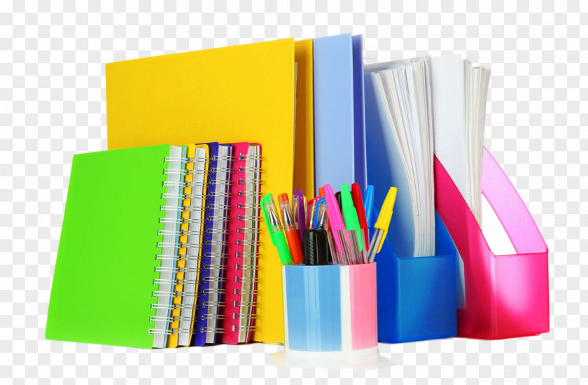Stationary Paper Office Supplies Stationery File Folders PNG