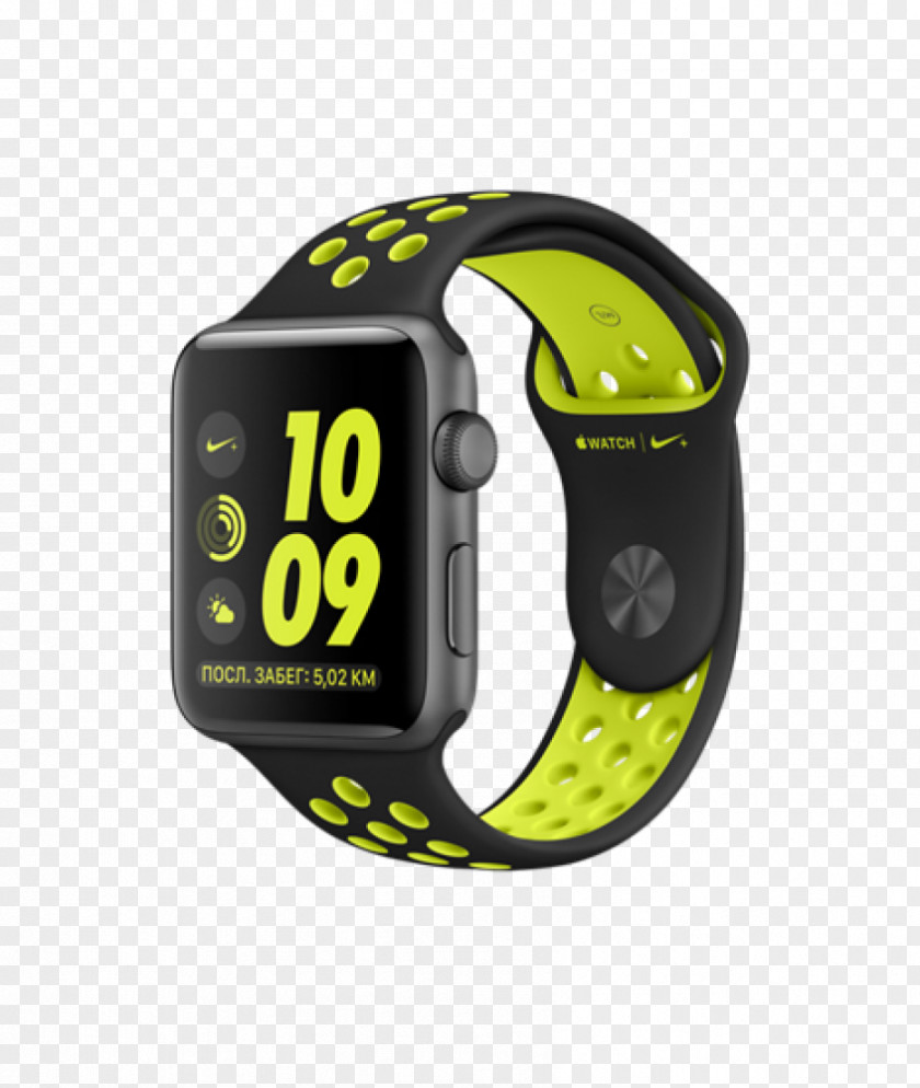 Aluminum Apple Watch Series 3 2 Nike+ PNG