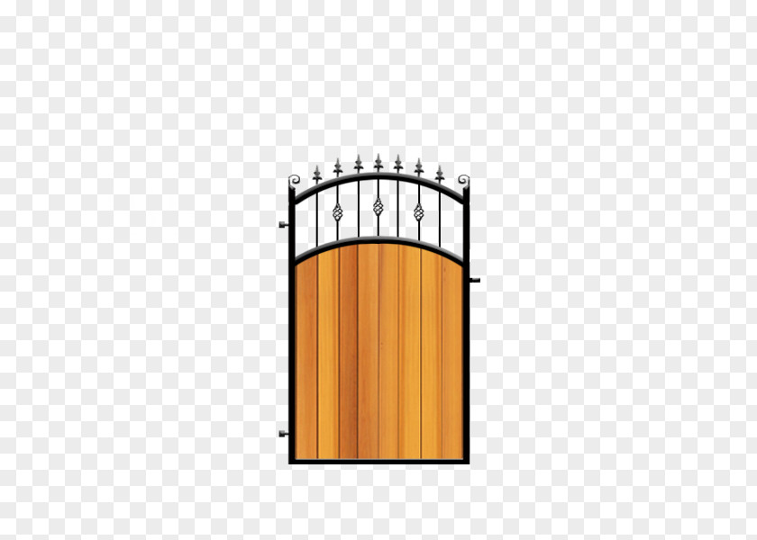 Gate Fence Garden Wrought Iron Door PNG