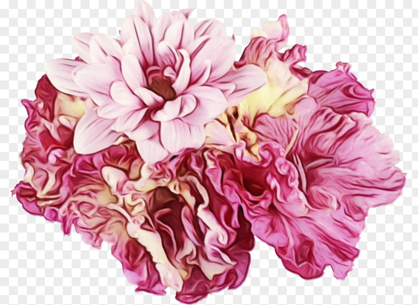 Geranium Artificial Flower Wedding Bouquet PNG
