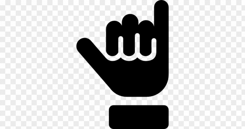 Hand Finger Shaka Sign Gesture PNG