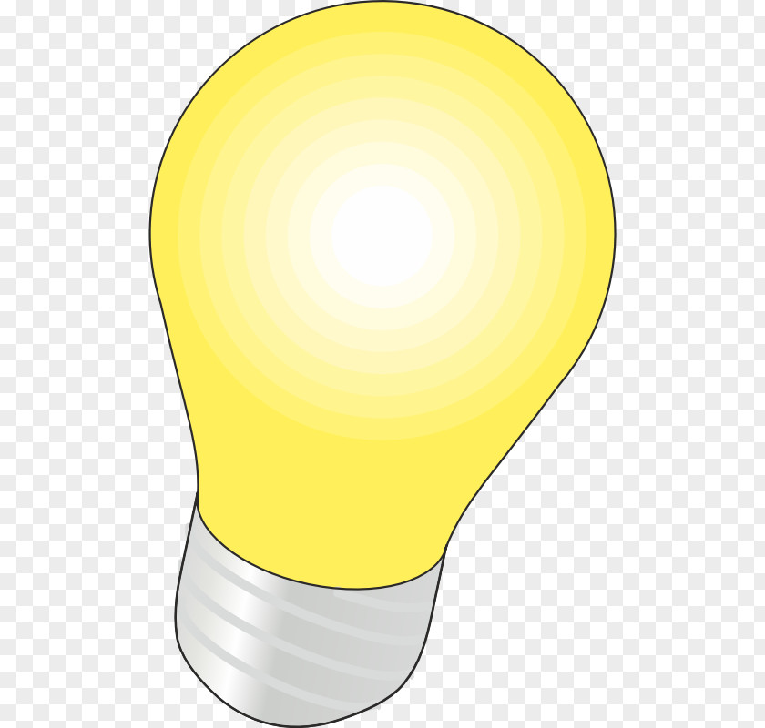 Light Bulb Line Angle PNG