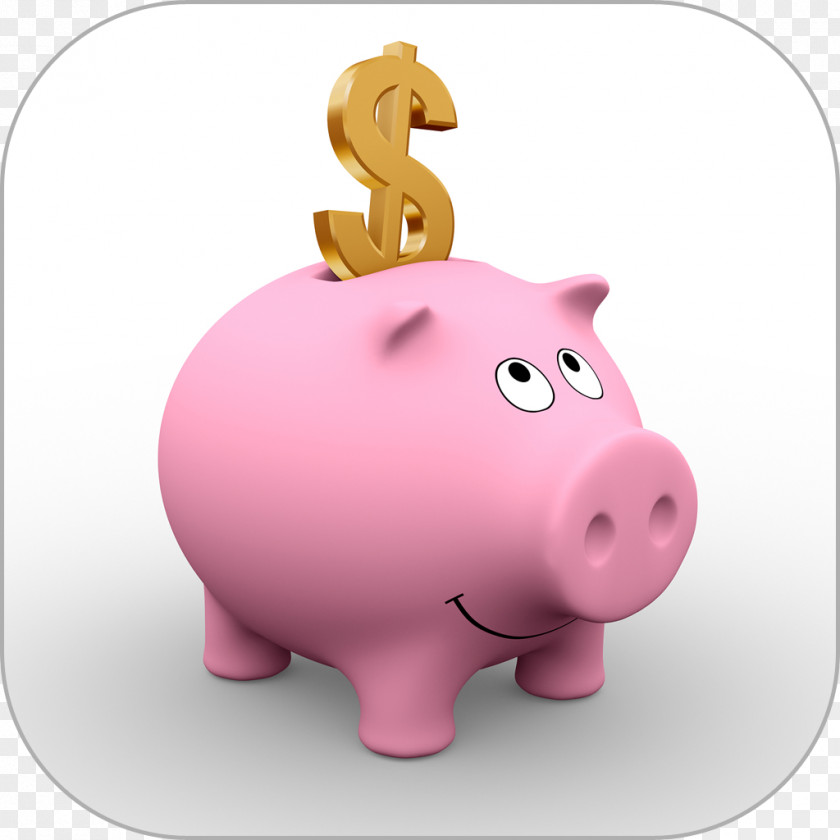 Piggy Bank Saving Money Funding PNG