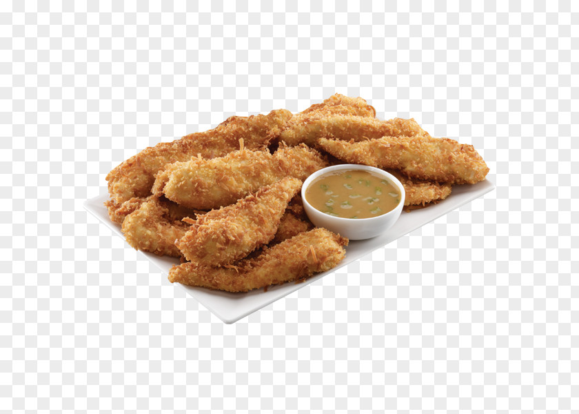 Strips Chicken Nugget Fried Fingers Pisang Goreng Fast Food PNG