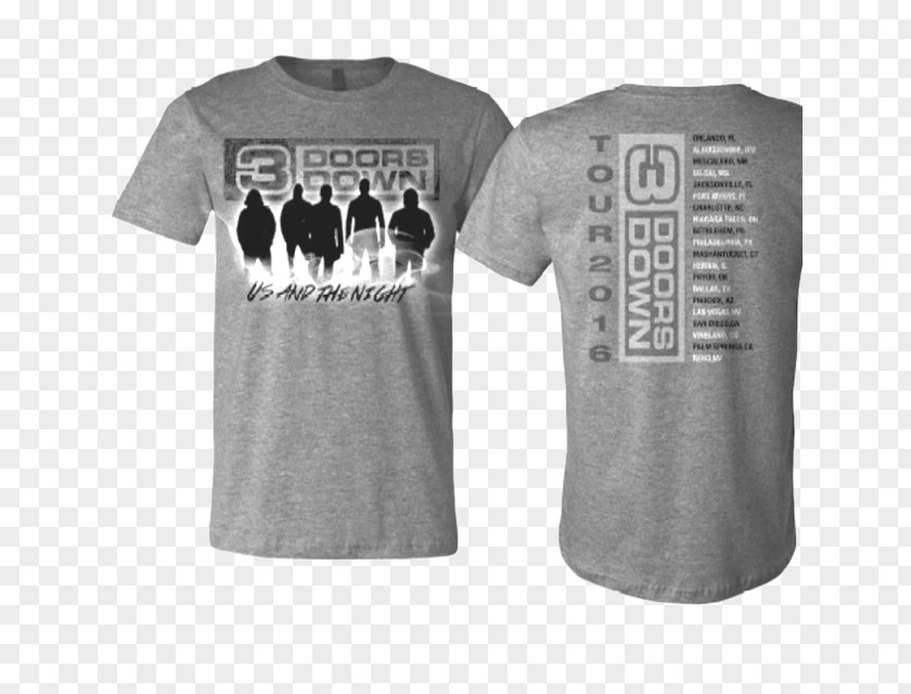 T-shirt 3 Doors Down Song Hoodie PNG