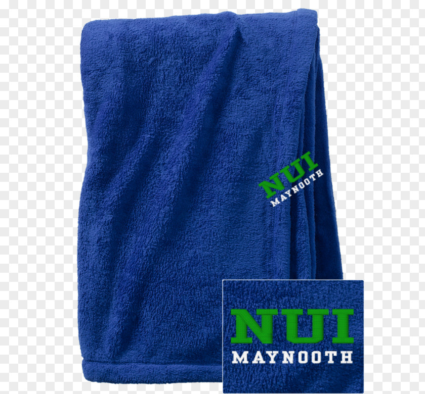 Towel Cobalt Blue Pocket Product PNG