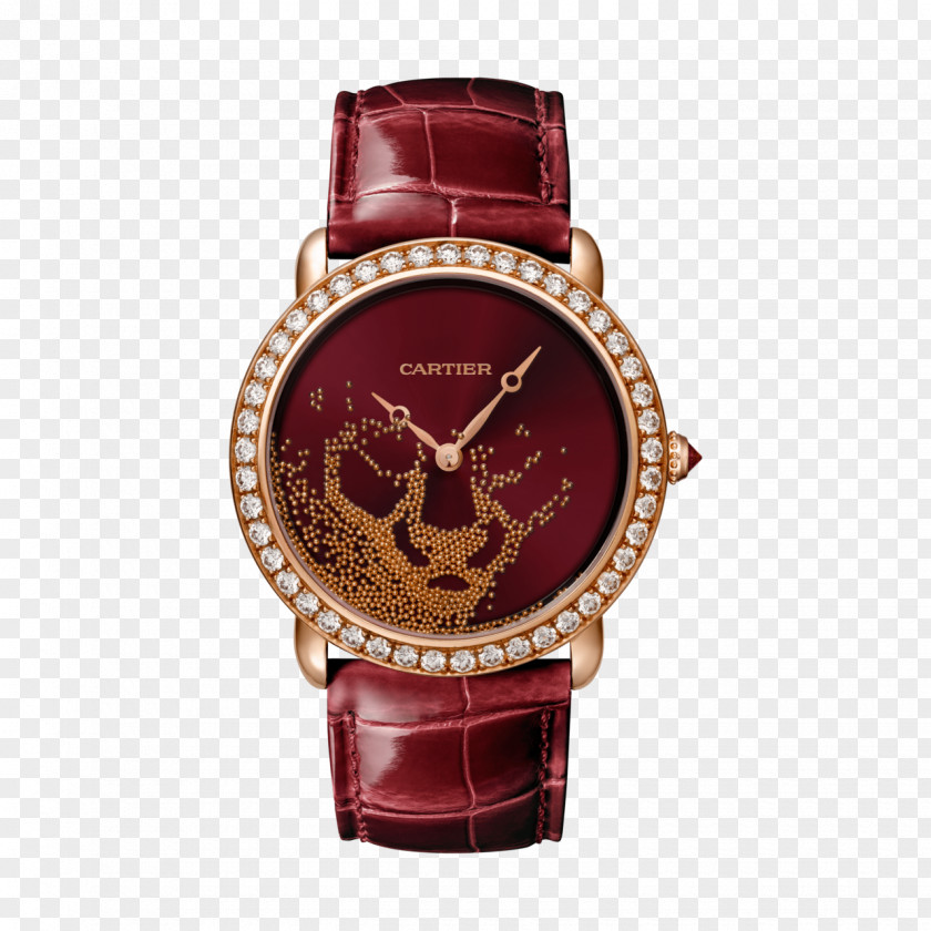 Watch Cartier Watchmaker Salon International De La Haute Horlogerie Jewellery PNG