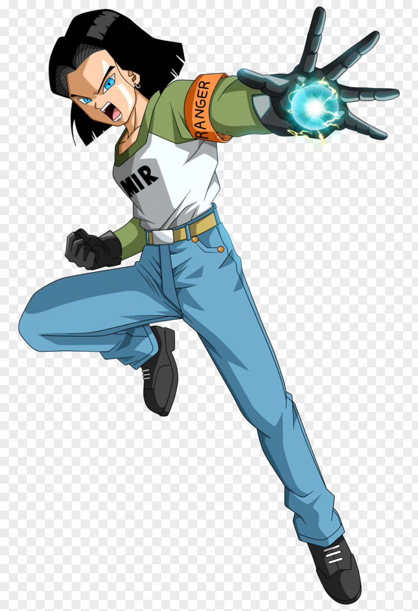 Blue Aura Android 17 Vegeta Goku Dragon Ball Drawing PNG