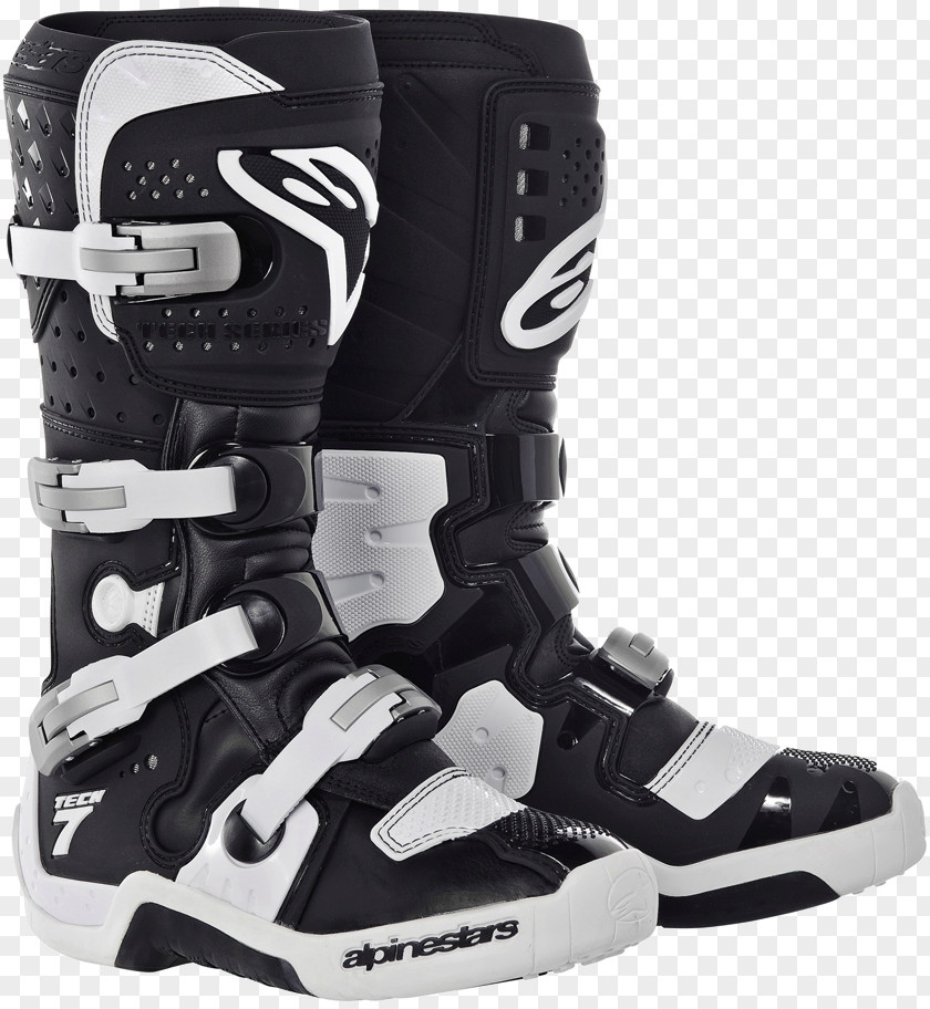 Boot Ski Boots White Motorcycle Alpinestars PNG