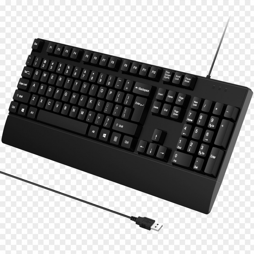 Cable Washing Keyboard Computer Laptop Mouse USB Gaming Keypad PNG