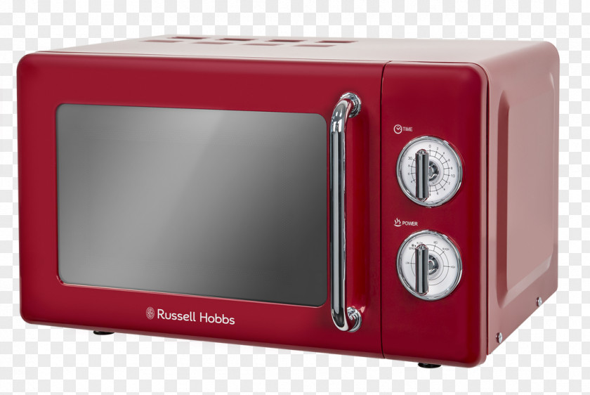 Coffee Machine Retro Microwave Ovens Russell Hobbs RHRETMM70 Home Appliance Kitchen PNG