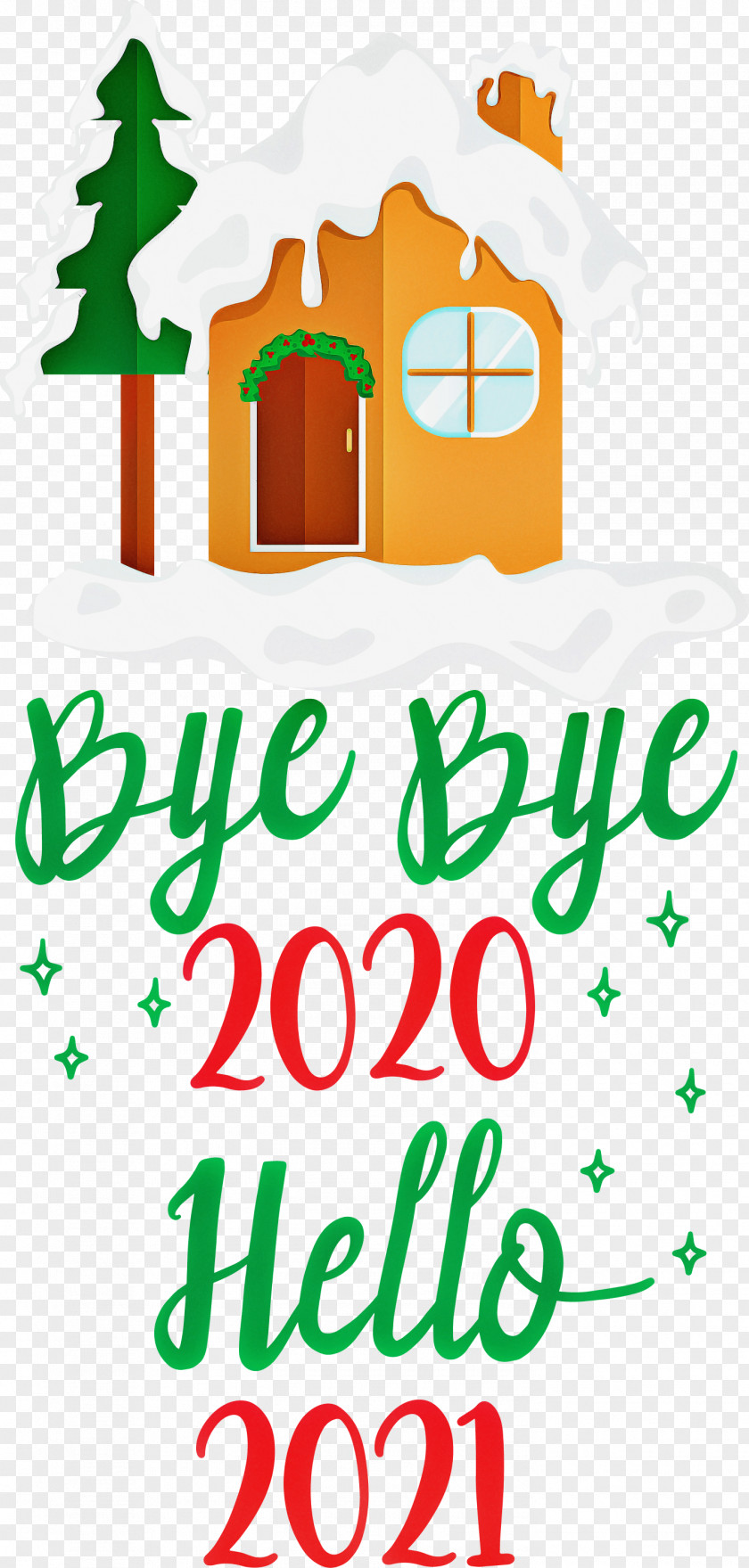 Hello 2021 Year Bye 2020 PNG