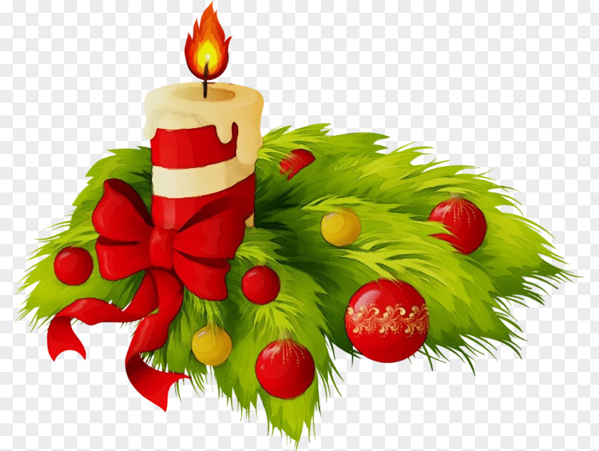 Pine Family Christmas Decoration Cartoon PNG