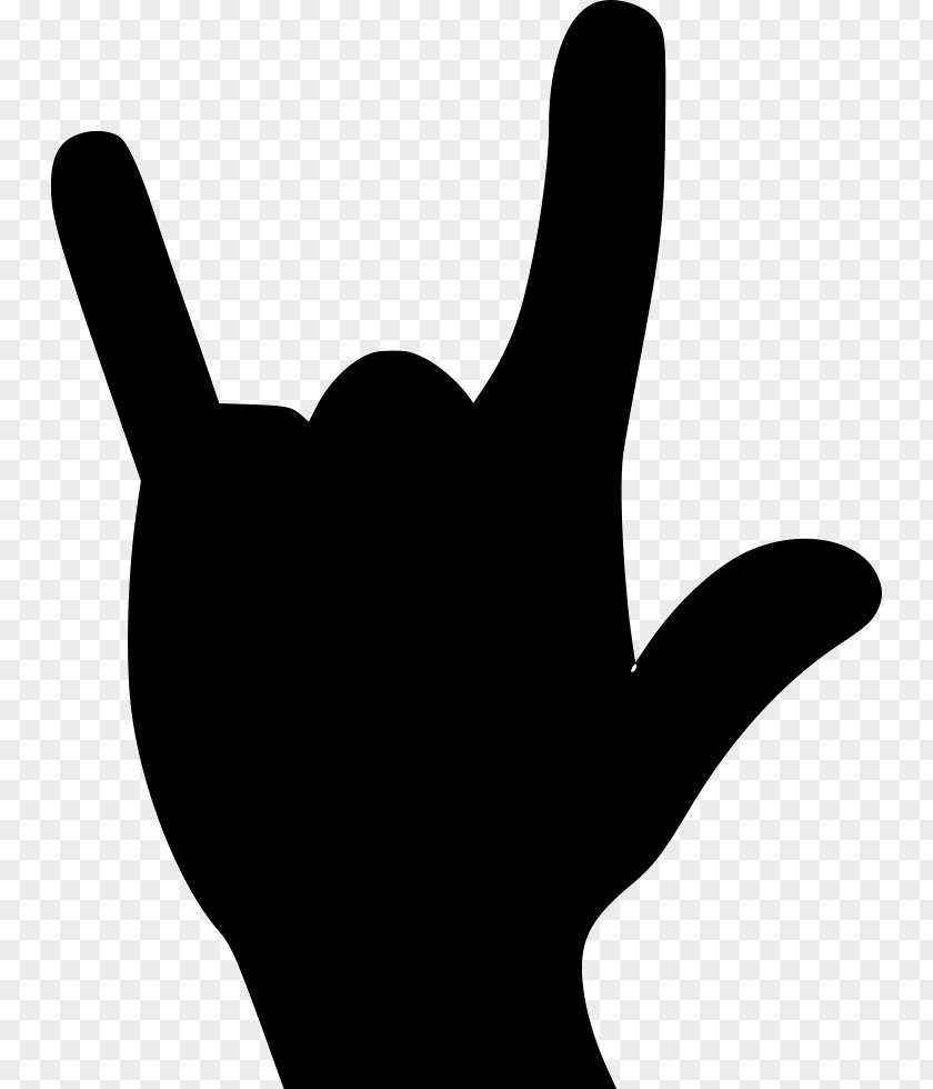 Rock And Roll Fingers Thumb Clip Art Finger Image PNG