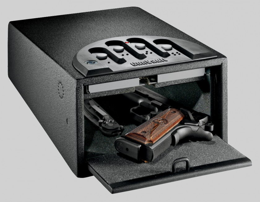 Safe Gun Security Pistol Firearm PNG