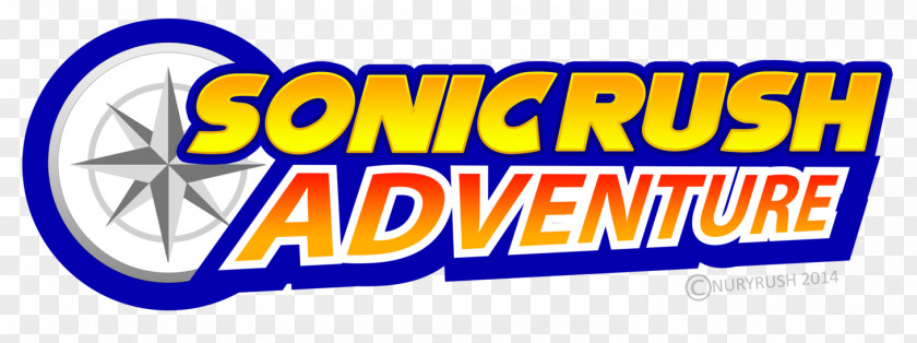 Sonic Rush Adventure Nintendo DS Game Logo PNG