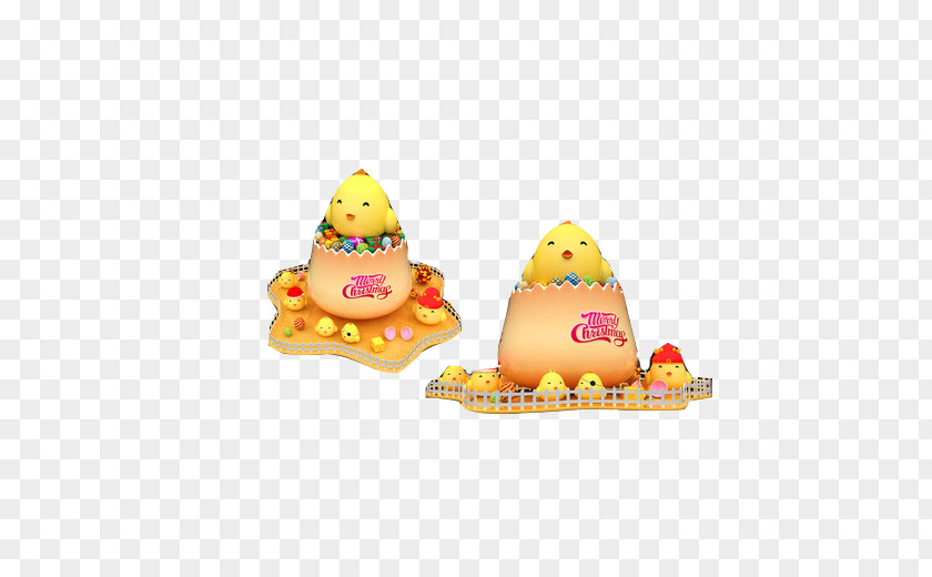 Yellow Chick Aberdeen Material Picture Yellow-hair Chicken Egg PNG