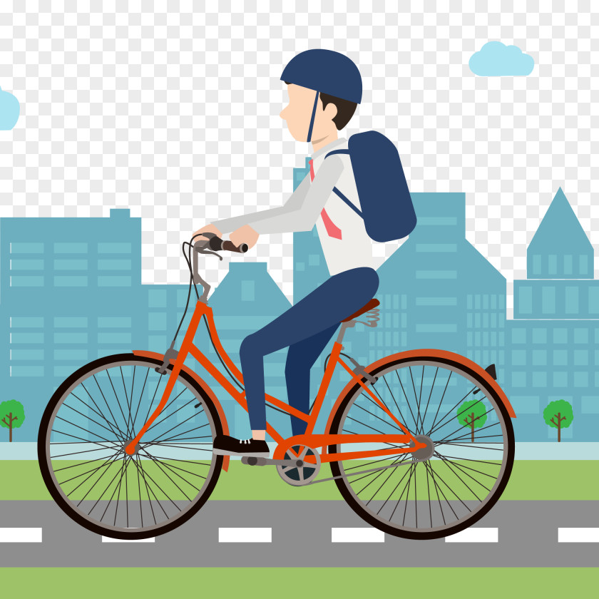 Boy Riding A Bike Vector Background Bicycle People Cycling Equestrianism PNG