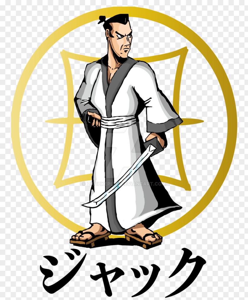 Samurai Jack Clip Art Illustration Cartoon Costume Character PNG
