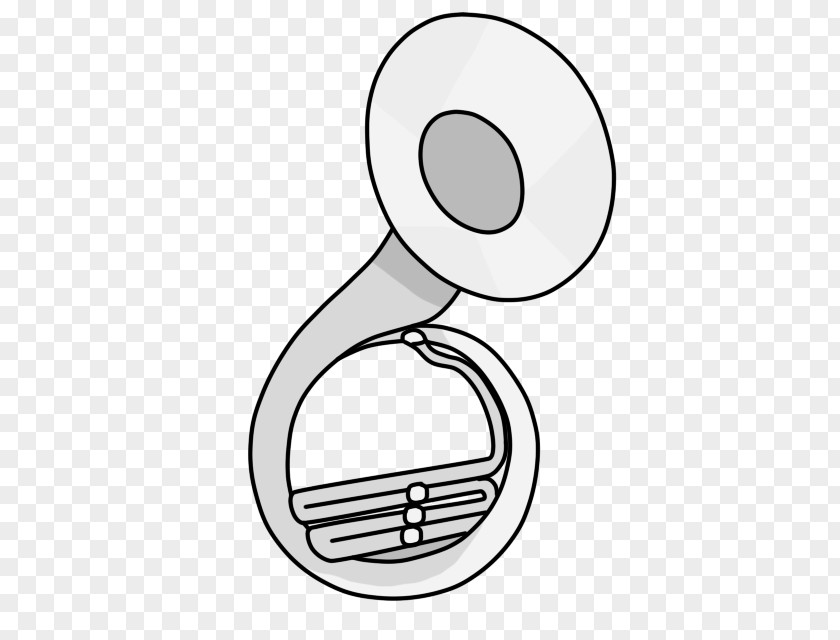 Sousaphone Drawing Mellophone Tuba Clip Art PNG