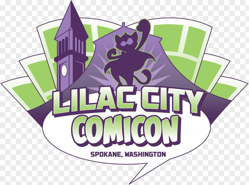 Spokane Logo Lilac City Comicon San Diego Comic-Con Comics PNG