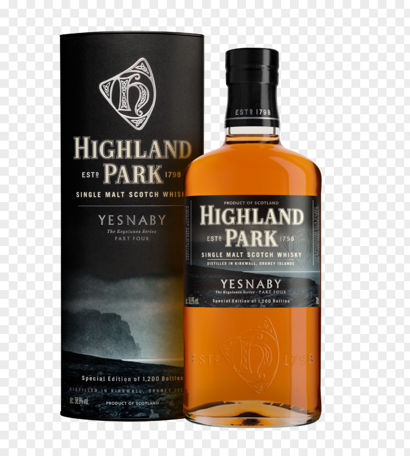 Highland Park Distillery Scotch Whisky Single Malt Whiskey Scapa PNG