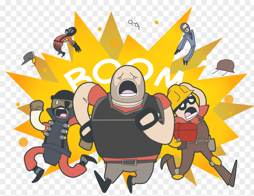 Ka-boom Team Fortress 2 YouTube Sr Pelo Mod PNG