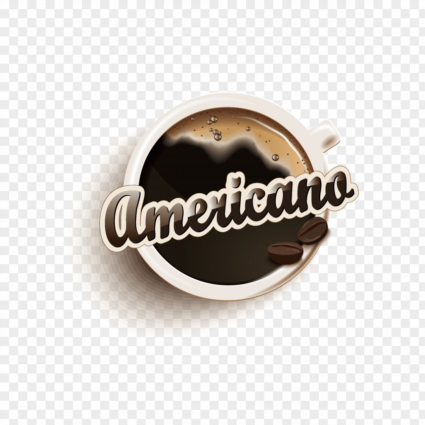 Rich Coffee Vector Cafe Label PNG