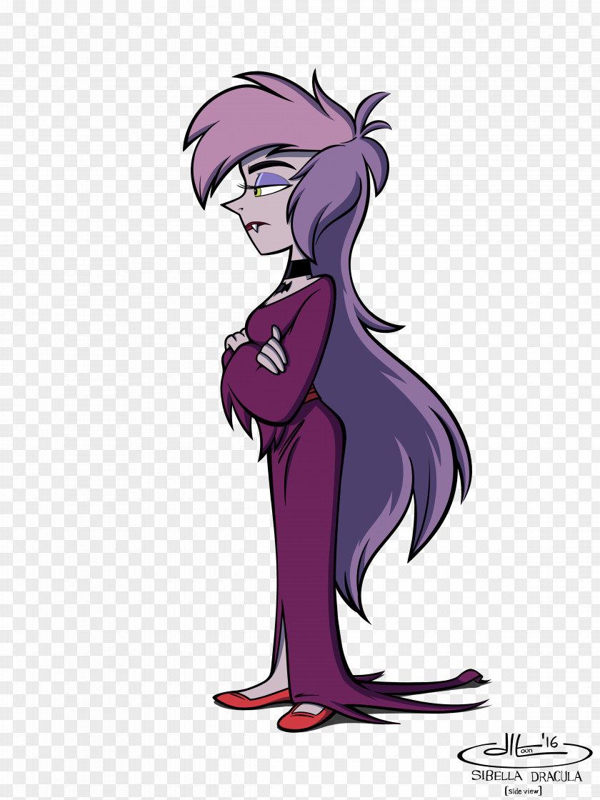 Sibella Dracula Count Drawing Art PNG