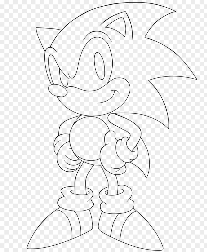 Sonic Hedgehog Outline Mario & At The Olympic Games Shadow Amy Rose PNG
